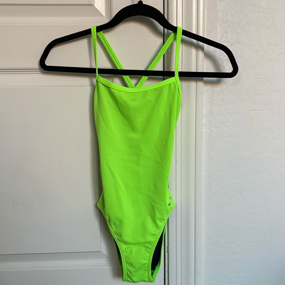 Sporti Neon Green Fixed Back